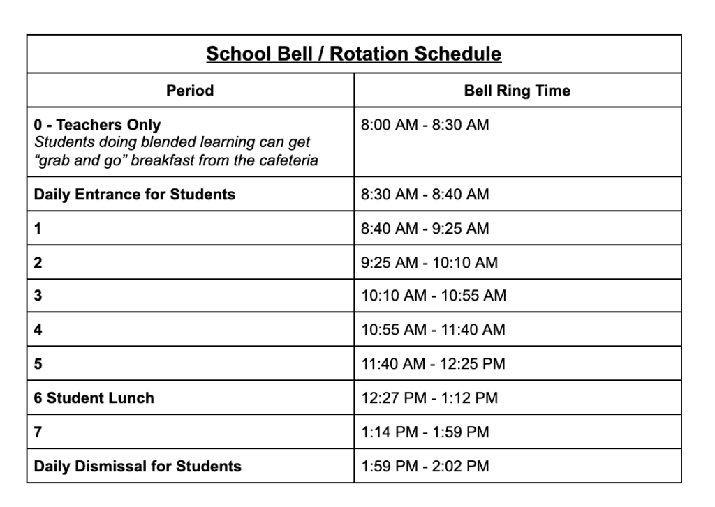 New Millennium Bronx | School Calendar