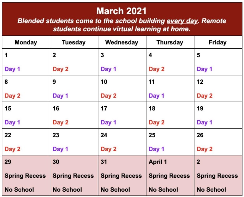 School Calendar New Millennium Bronx